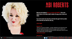 Desktop Screenshot of abiroberts.com